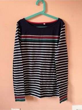 Boden Long Sleeve Breton T-shirt